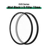 H&Y Evo Series Mist Black l/2 Filter 72mm