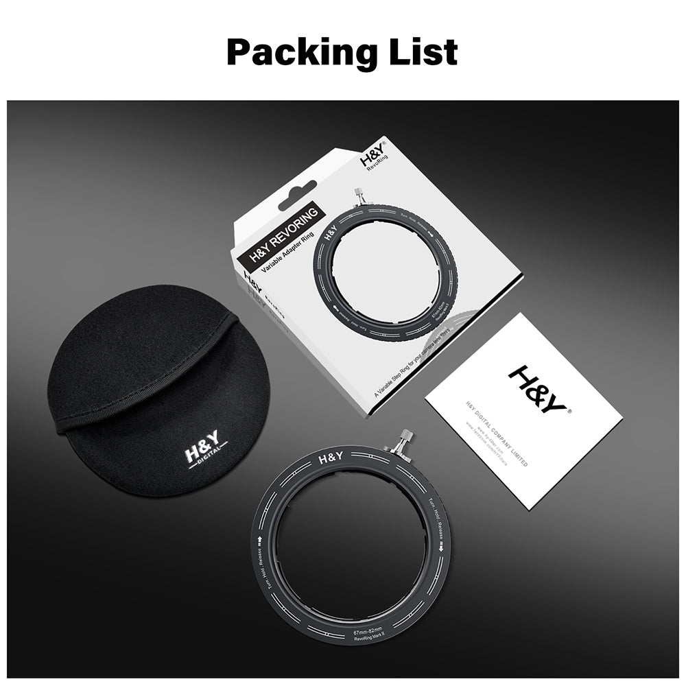 H&Y RevoRing II Variable Lens Adapter