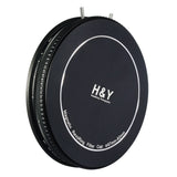 H&Y Filter RevoRing CNC Machined Aluminium Front And Back Cap