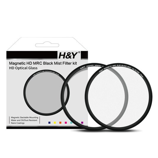 H&Y Filter Magnetic HD Black Mist White Promist Filter Kit
