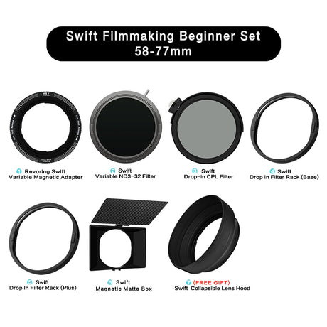 H&Y REVORING Swift Magnetic Camera Lens Filter System - H&Y Filter