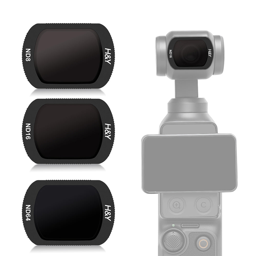 H&Y for OSMO Pocket 3/4 ND8/ND16/ND64 Filter