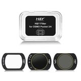H&Y for OSMO Pocket 3/4 CPL + 1/4 Black Mist + VND3-32 Filter