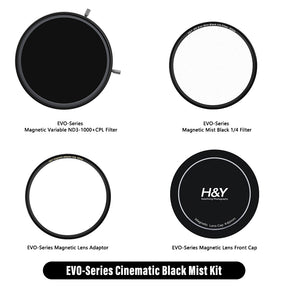 H&Y HD EVO-Series Magnetic Variable ND3-1000+CPL Filter Kit - H&Y Filter
