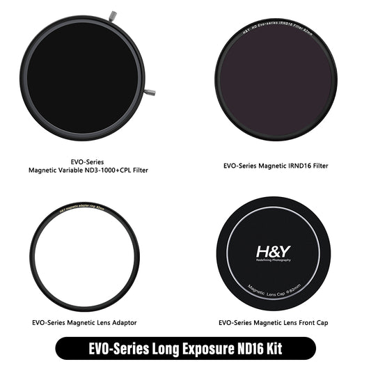 H&Y HD EVO-Series Magnetic Variable ND3-1000+CPL Filter Kit - H&Y Filter
