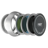 H&amp;Y Filter Fujifilm X100V Kit Schwarz / Silber