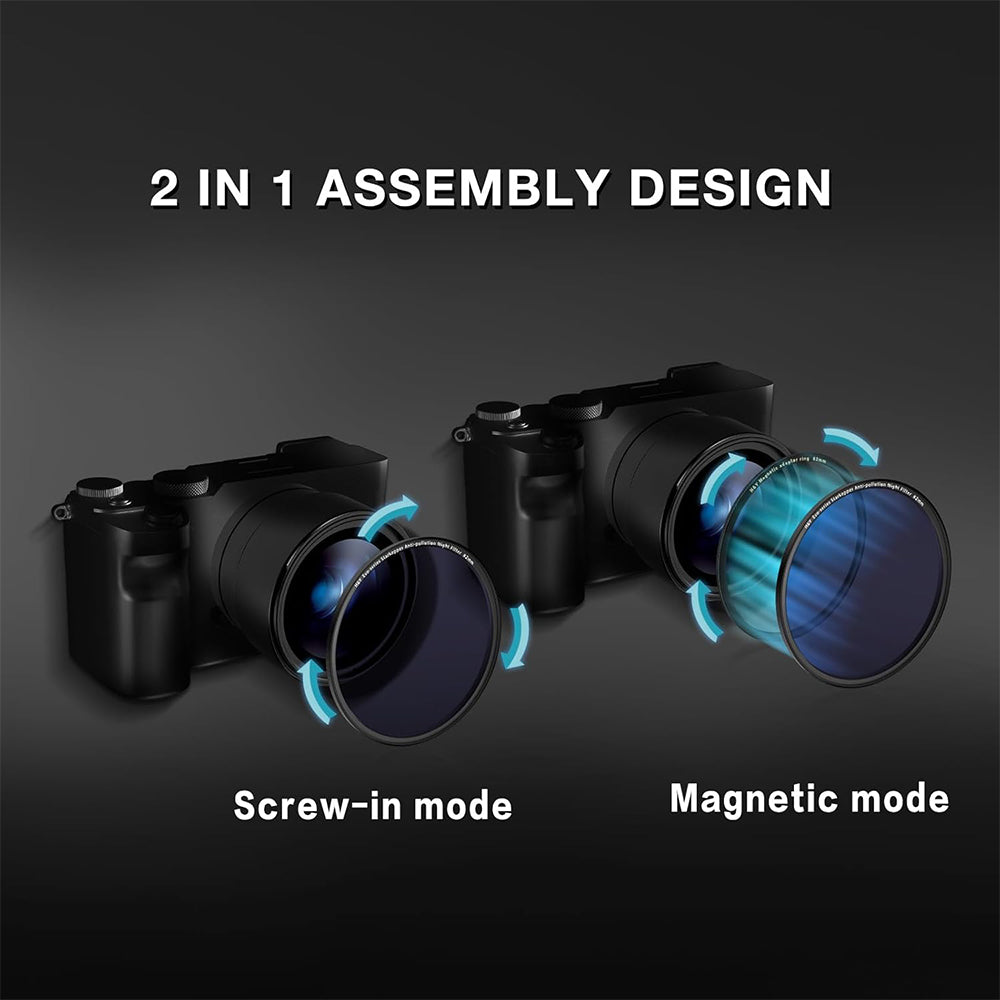 H&Y HD EVO-series Magnetic Anti-pollution Night Filter Kit - H&Y Filter