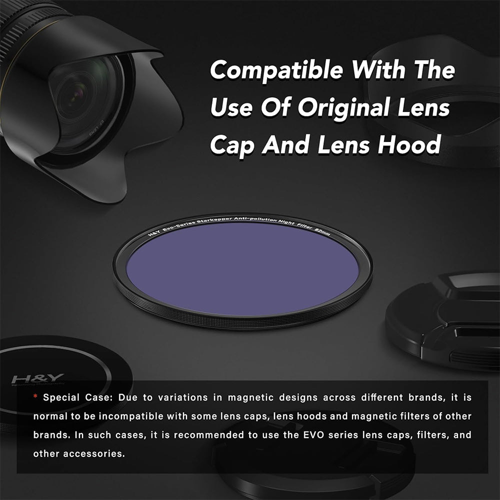 H&Y HD EVO-series Magnetic Anti-pollution Night Filter Kit - H&Y Filter