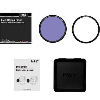 H&Y HD EVO-series Magnetic Anti-pollution Night Filter Kit - H&Y Filter