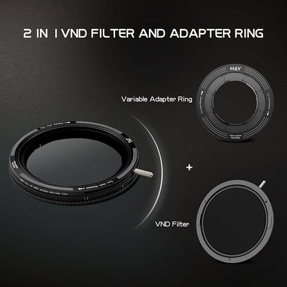 H&Y RevoRing Variable Neutral Density ND3-1000 Filter