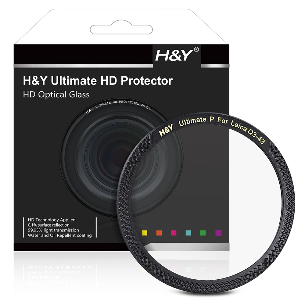 H&Y Ultimate HD ProtectionFilter 49mm - for Leica Q3 43