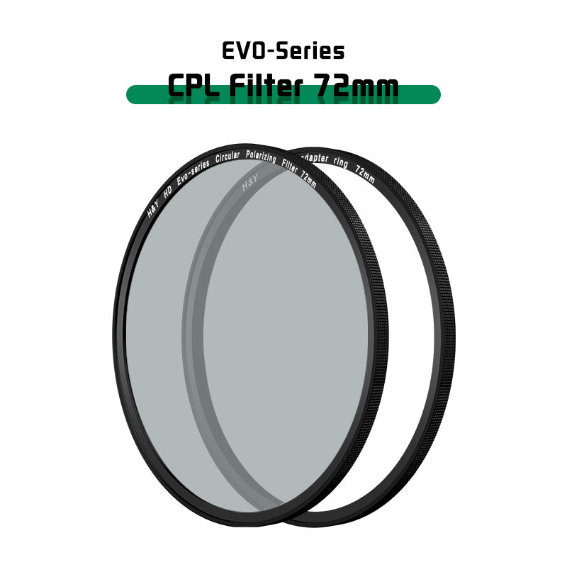 H&Y Evo Series Circular Polarizing Filter 72mm