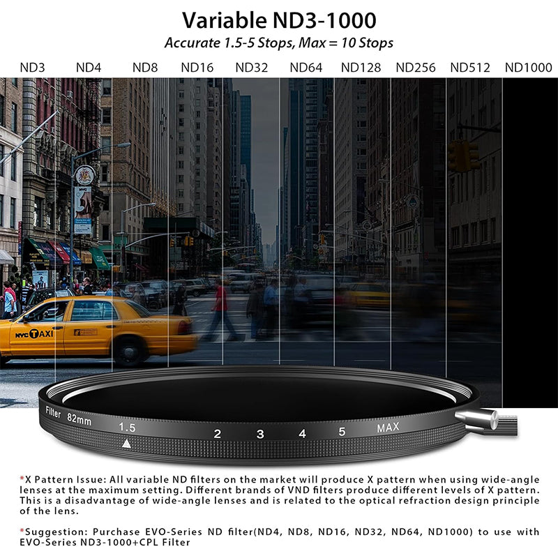 H&Y HD Evo-series ND3-1000+CPL Filter Kit