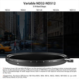 H&Y Evo-Series MRC HD Variable ND32-512 Filter - H&Y Filter