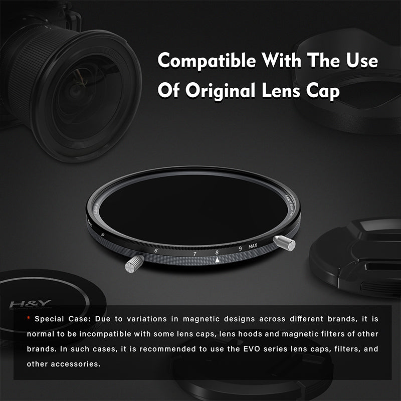 H&Y Evo-Series MRC HD Variable ND32-512 Filter - H&Y Filter