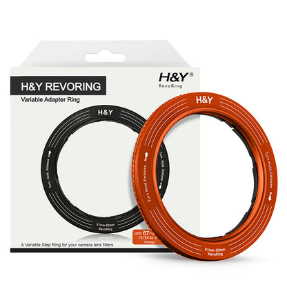 H&Y Filter Revoring Lens Variable Adapter  Orange