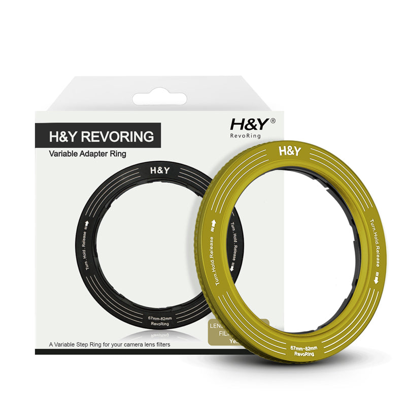 H&Y Filter Revoring Lens Variable Adapter Yellow 