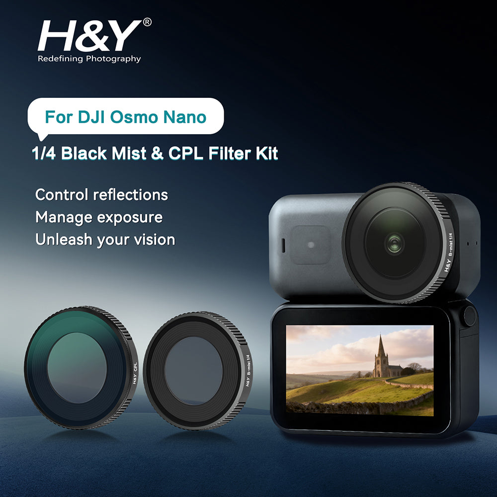 H&Y Filter for DJI OSMO NANO CPL + Black Mist Filter Kit-4