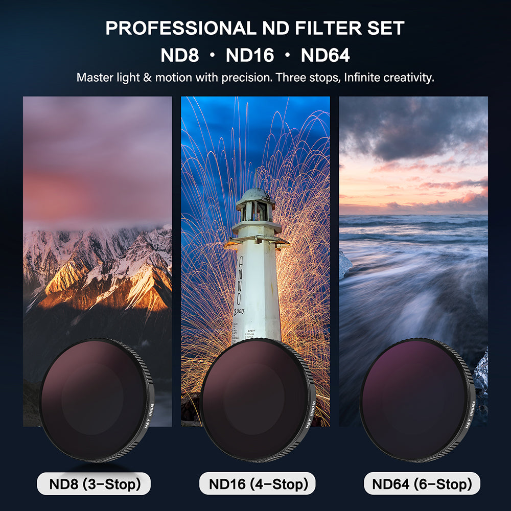 H&Y Filter for DJI OSMO NANO ND8/ND16/ND64 Filter Kit-2