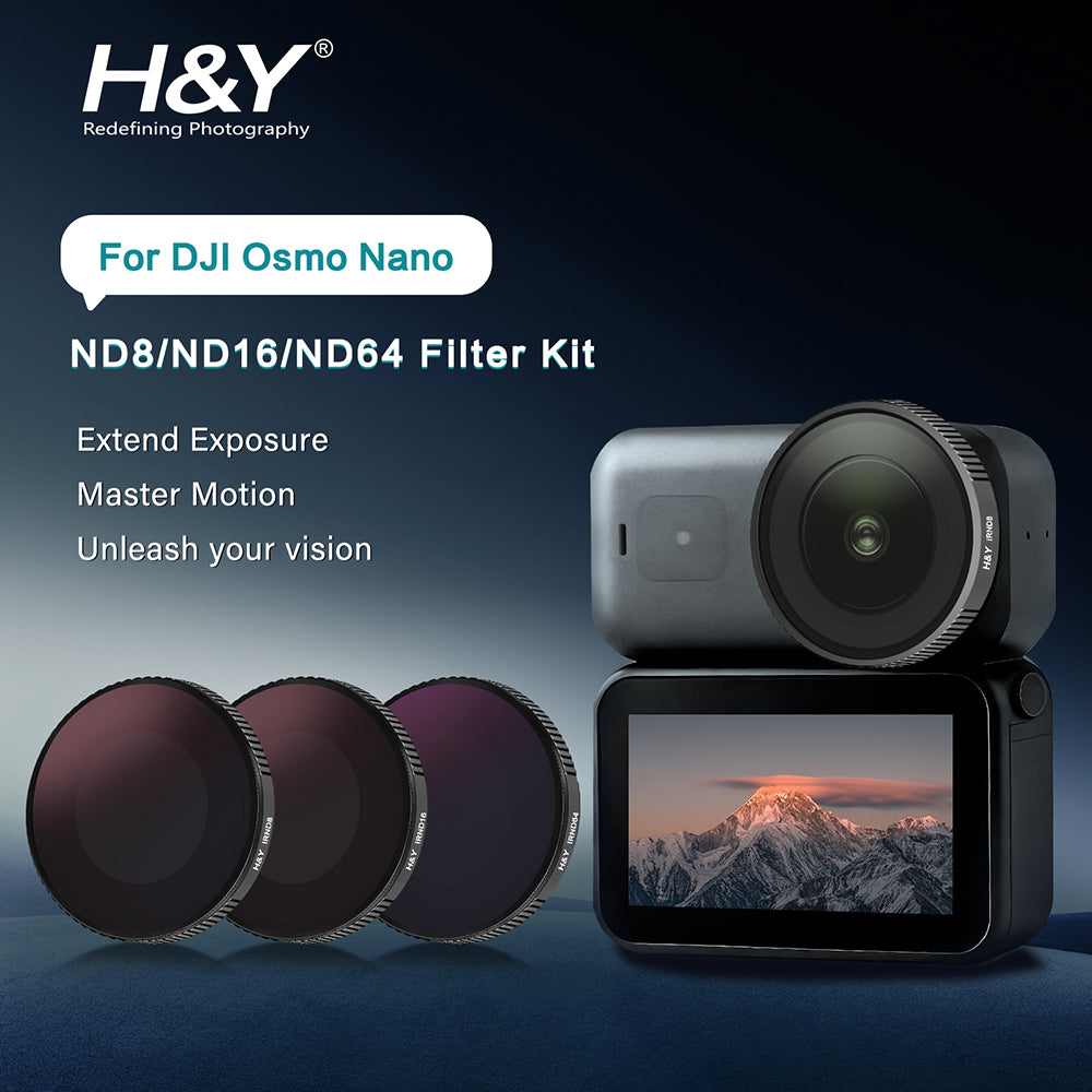 H&Y Filter for DJI OSMO NANO ND8/ND16/ND64 Filter Kit-4