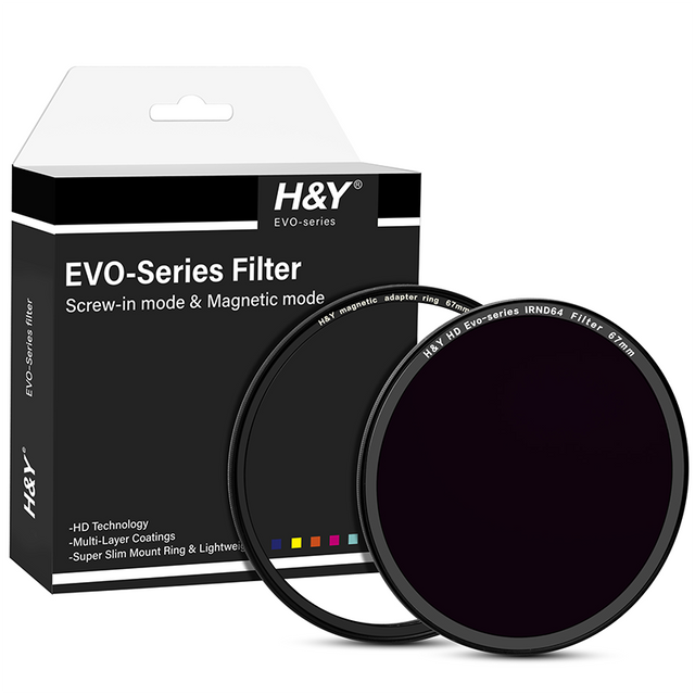 H&Y HD Evo-series Magnetic IRND64 Filter Kit