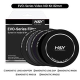 (H&Y) HD EVO-Series Magnetic Videographer IRND8 / IRND16 / IRND32 Filter Kit - H&Y Filter