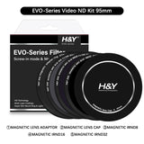 (H&Y) HD EVO-Series Magnetic Videographer IRND8 / IRND16 / IRND32 Filter Kit - H&Y Filter