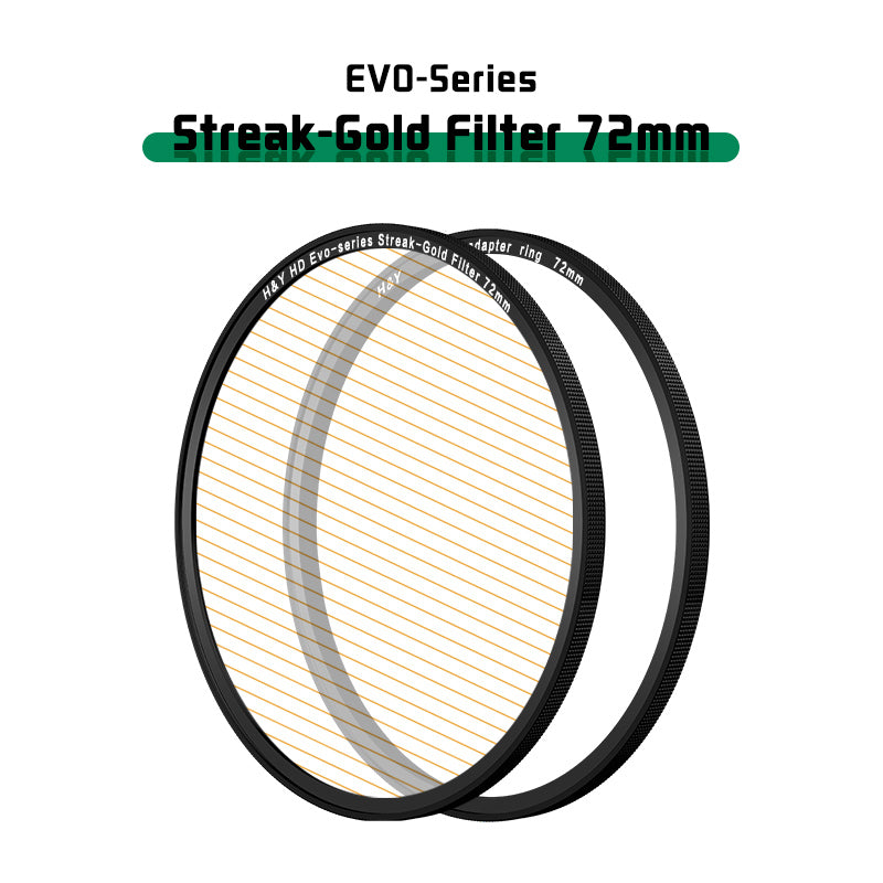 H&Y EVO Series Streak Gold Filter Kit 72mm