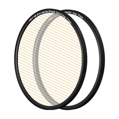 H&Y HD EVO-Series Magnetic Streak-Gold Filter - H&Y Filter