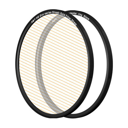 H&Y HD EVO-Series Magnetic Streak-Gold Filter - H&Y Filter