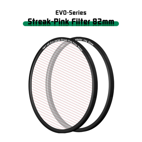 H&Y EVO Series Streak Pink Filter Kit 82mm