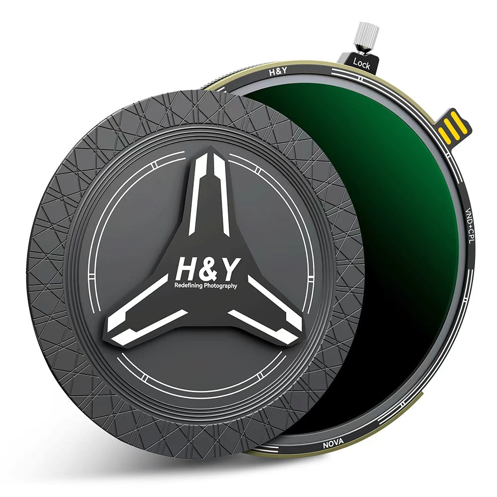 (Vignetting - Free Design) H&Y HD Nova-Series Magnetic Variable ND3-32 + CPL Filter Kit