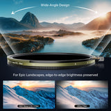 (Vignetting - Free Design) H&Y HD Nova-Series Magnetic Variable ND3-32 + CPL Filter Kit