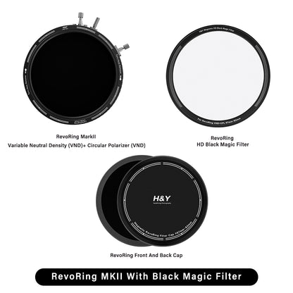 H&Y RevoRing MKII With Black Magic Filter Kit