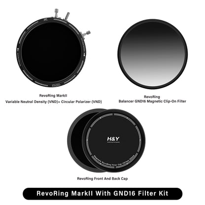 H&Y RevoRing MKII With GND16 Magnetic Clip-On Filter