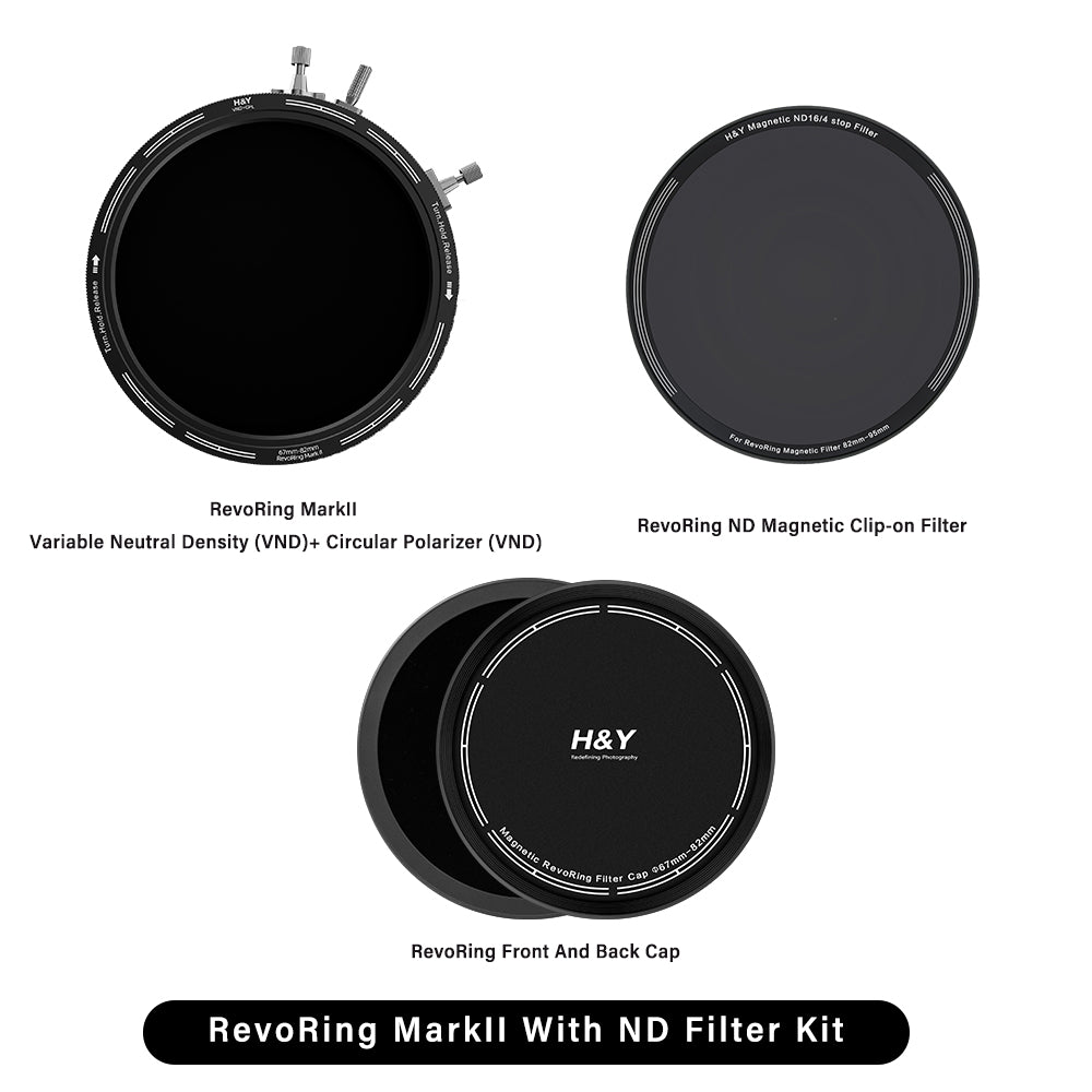 (H&Y) Filter Revoring MarkII Variable Neutral Density + Circular Polarizer - H&Y Filter