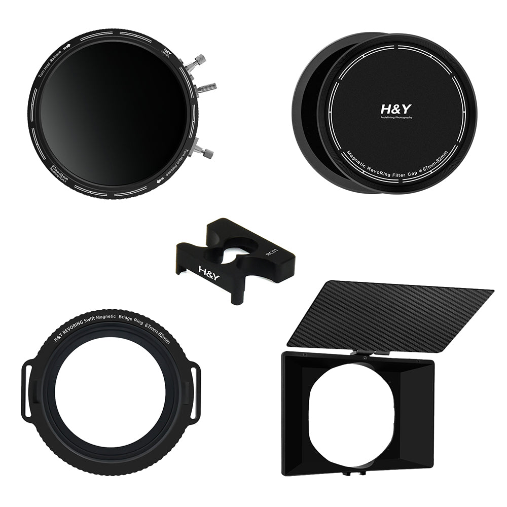 One Filter Fits All Lenses - H&Y RevoRing Mark II Variable ND + CPL Filter