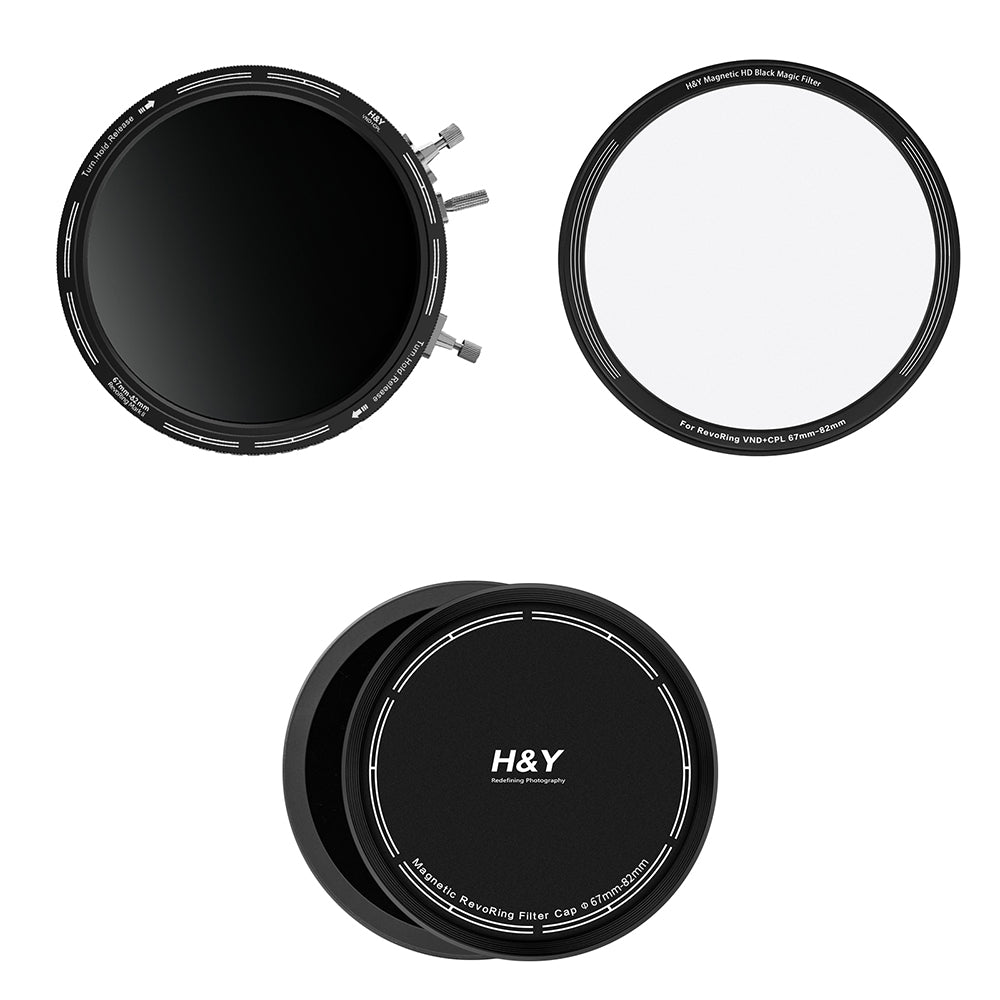 H&Y RevoRing MarkII With Black Magic Filter Kit