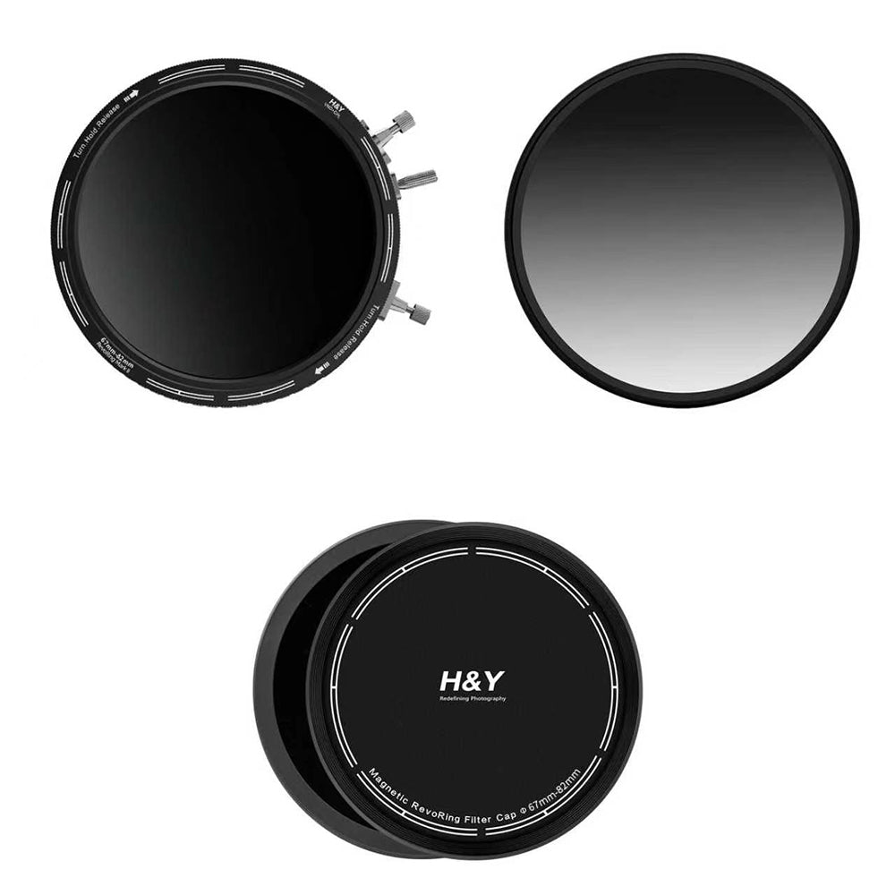 H&Y RevoRing MarkII With GND16 Magnetic Clip-On Filter Kit