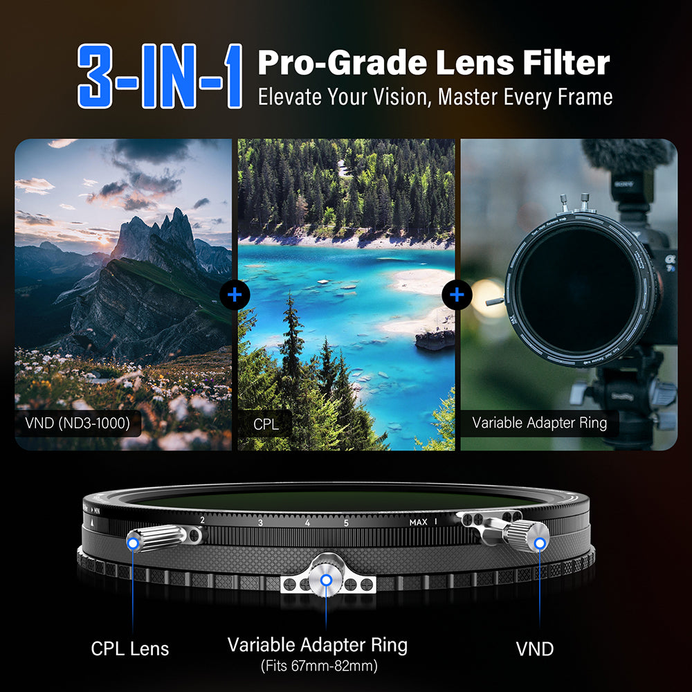H&Y Revoring MKII Variable ND+CPL Filter-3