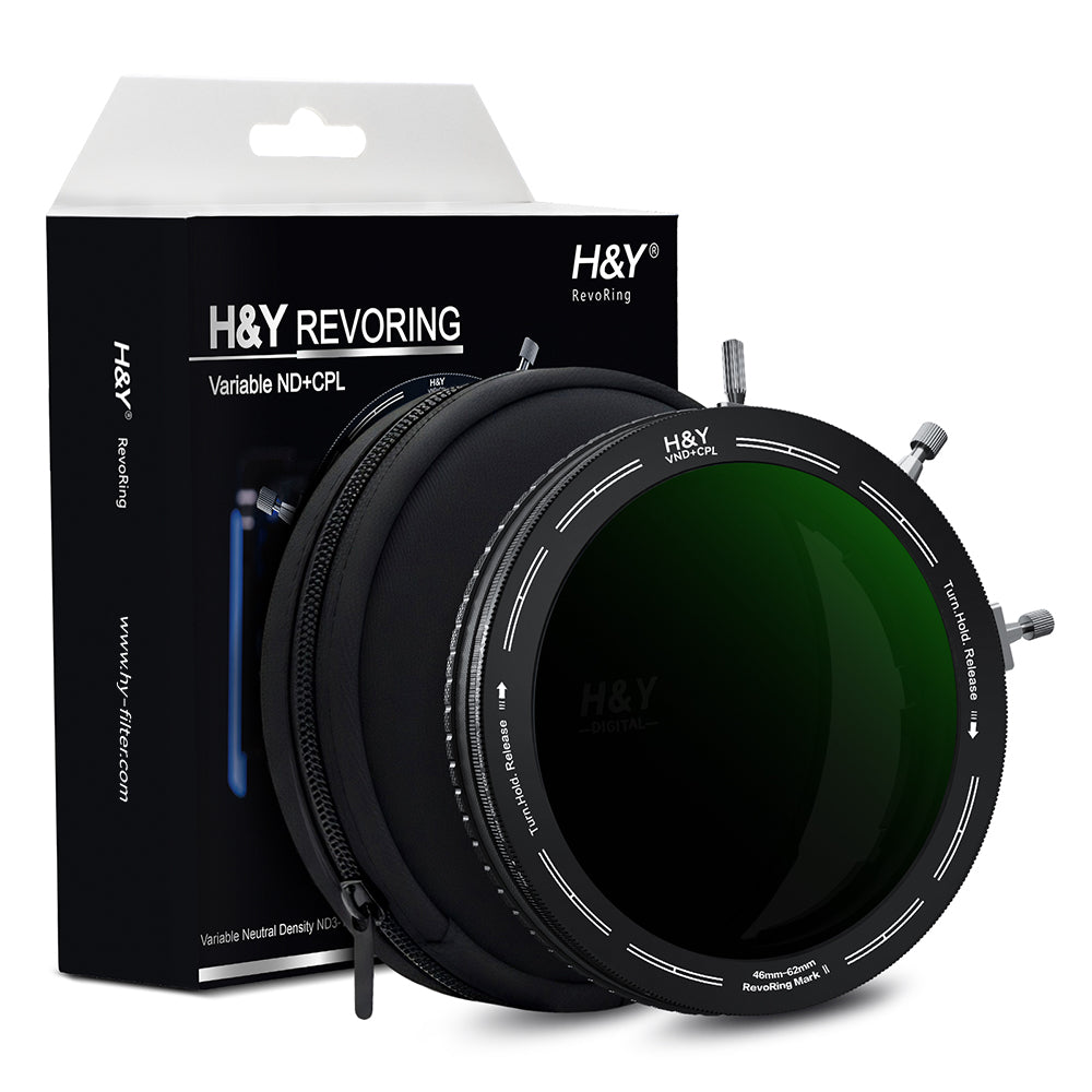 H&Y Revoring MarkII Variable ND+CPL Filter-46-62mm