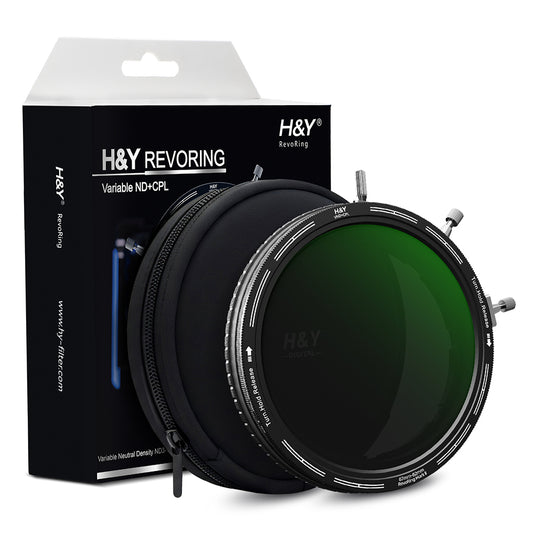 H&Y Revoring MarkII Variable ND+CPL Filter-67-82mm