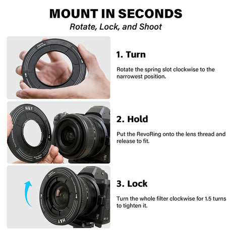 H&Y Revoring Variable Lens Adapter