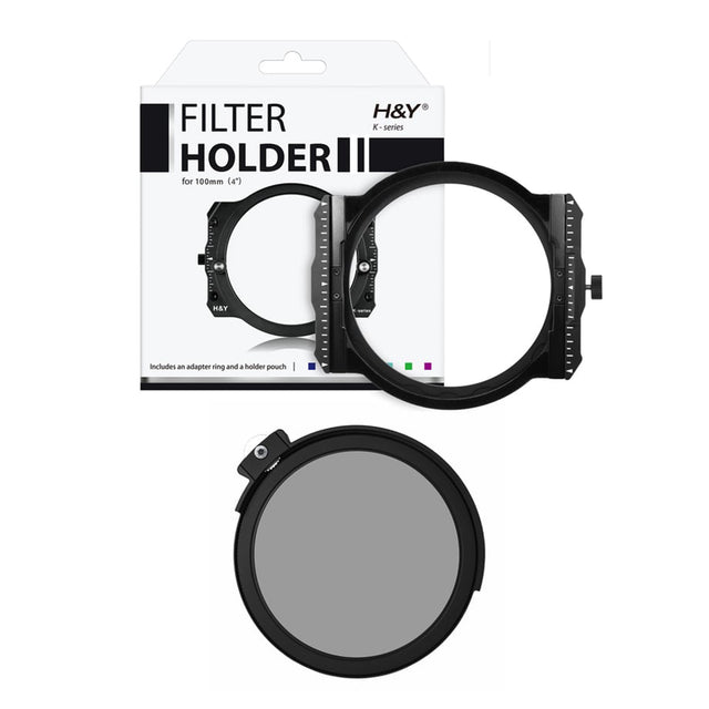 H&Y K-Series Holder Mark III + Drop-in Natural CPL + Swift Magnetic Lens Adapter Ring Kit - H&Y Filter