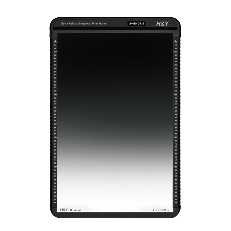 H&Y Filter 100×150mm (Soft/Reverse/Centre/Hard) GND Filter With Frame - H&Y Filter