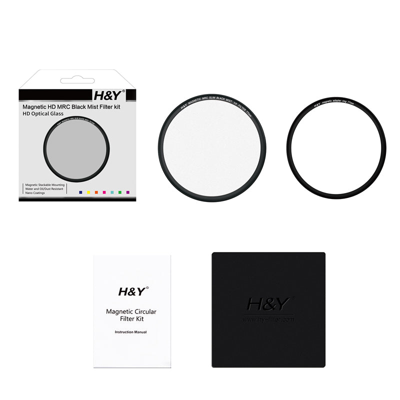Hamp;Y フィルター マグネティック HD ブラック ミスト ホワイト プロミスト 1/2 1/4 1/8 フィルター キット – HY  Filter