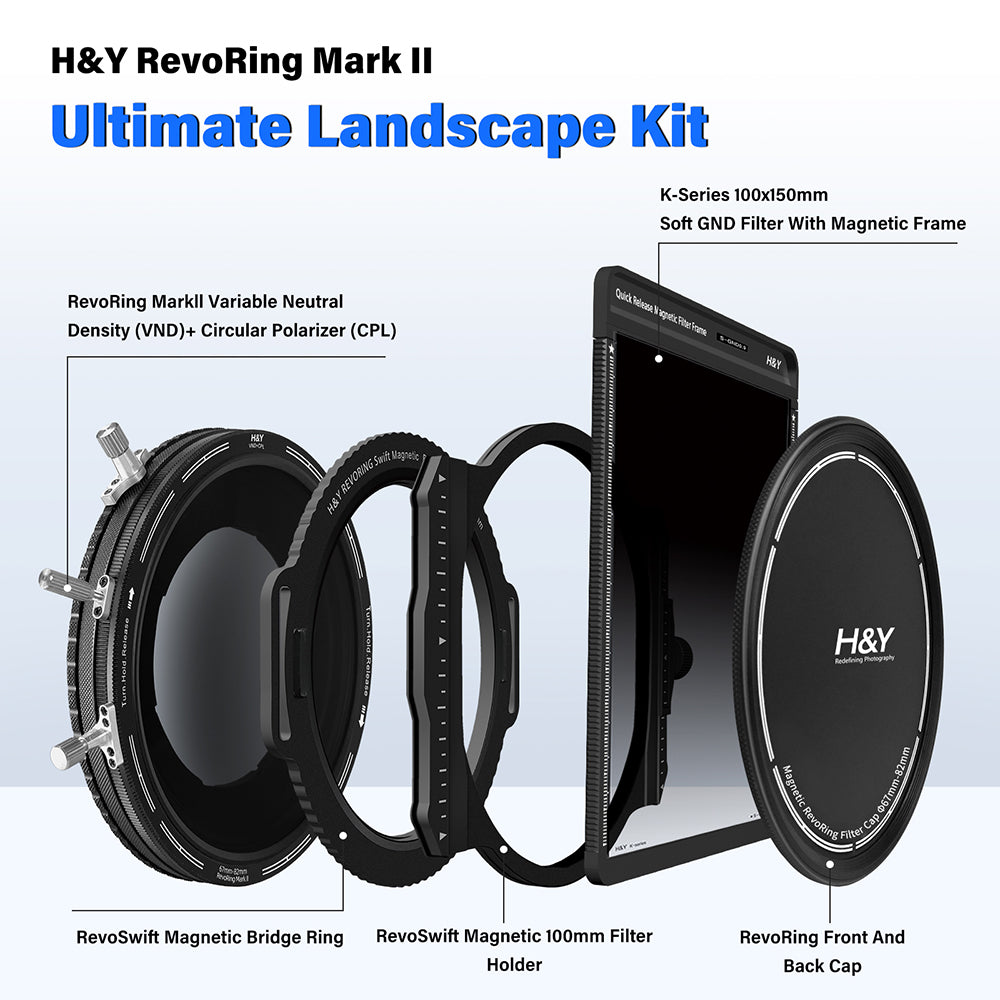 H&Y☆mama H&Y RevoRing MarkII Ultimate Landscape Kit – H&Y Official Filter
