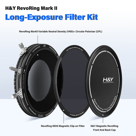 H&Y RevoRing MarkII With ND Magnetic Clip-on Filter Kit