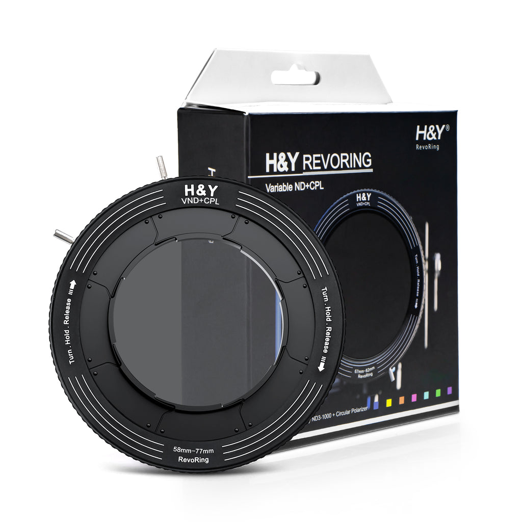 H&Y Filter Revoring Variable ND3-1000 + Circular Polarizer Filter