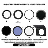 H&Y Filter Swift Magnetic Matte Box VND ND CPL Filter Landscape Photography & Long-Exposure Kit Series